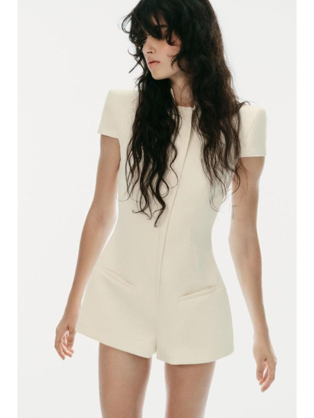 ZARA SHOULDER PAD ROMPER 4772/216/251